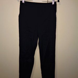 UNIQLO Elastic Waist Navy Blue Preppy Trousers